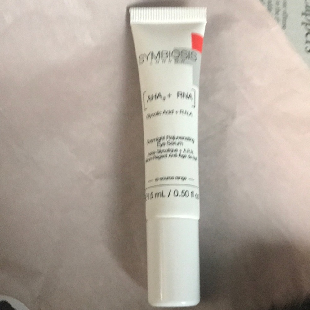 Symbiosis Overnight Rejuvenating Eye Serum New/Unopened